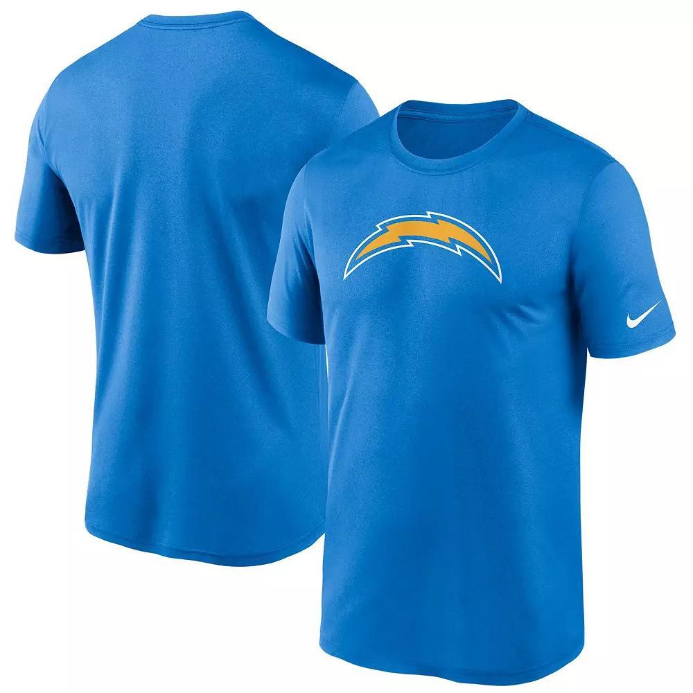 Men's Nike Powder Blue Los Angeles Chargers Logo Essential Legend Performance T-Shirt, Size: 3XL, Light Product Image