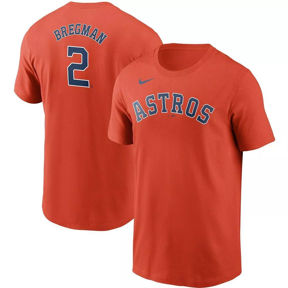 Men's Nike Anthony Rendon Red Los Angeles Angels Name & Number T-Shirt,  Product Image