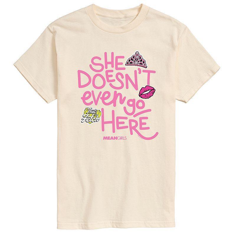 Men's Mean Girls She Doesn't Even Go Here Graphic Tee,  Product Image