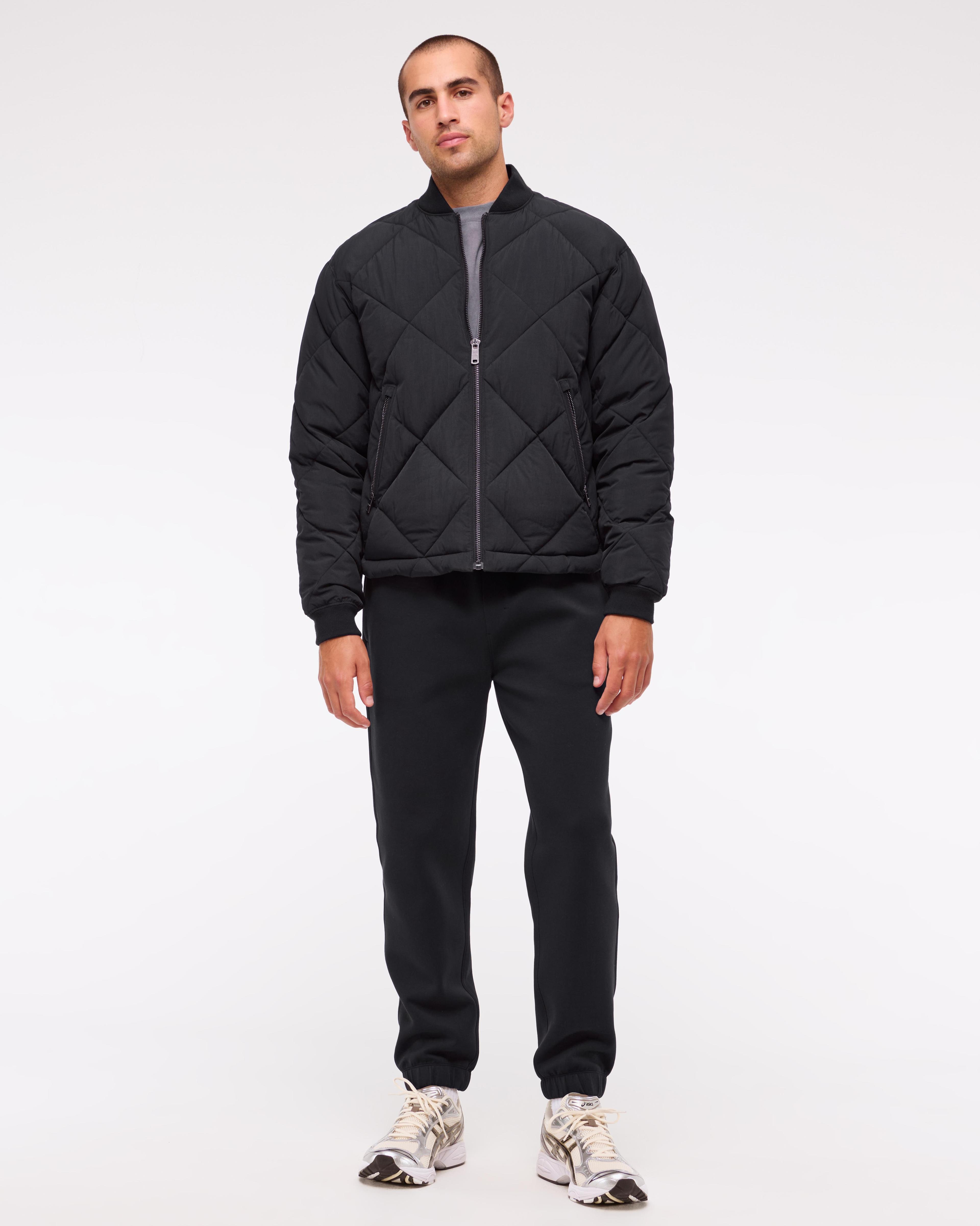 YPB Quilted Bomber Jacket Product Image