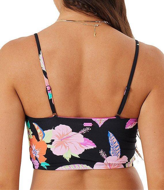 Roxy Wanderlust Floral Side Lace Hipster Swim Bottom Product Image