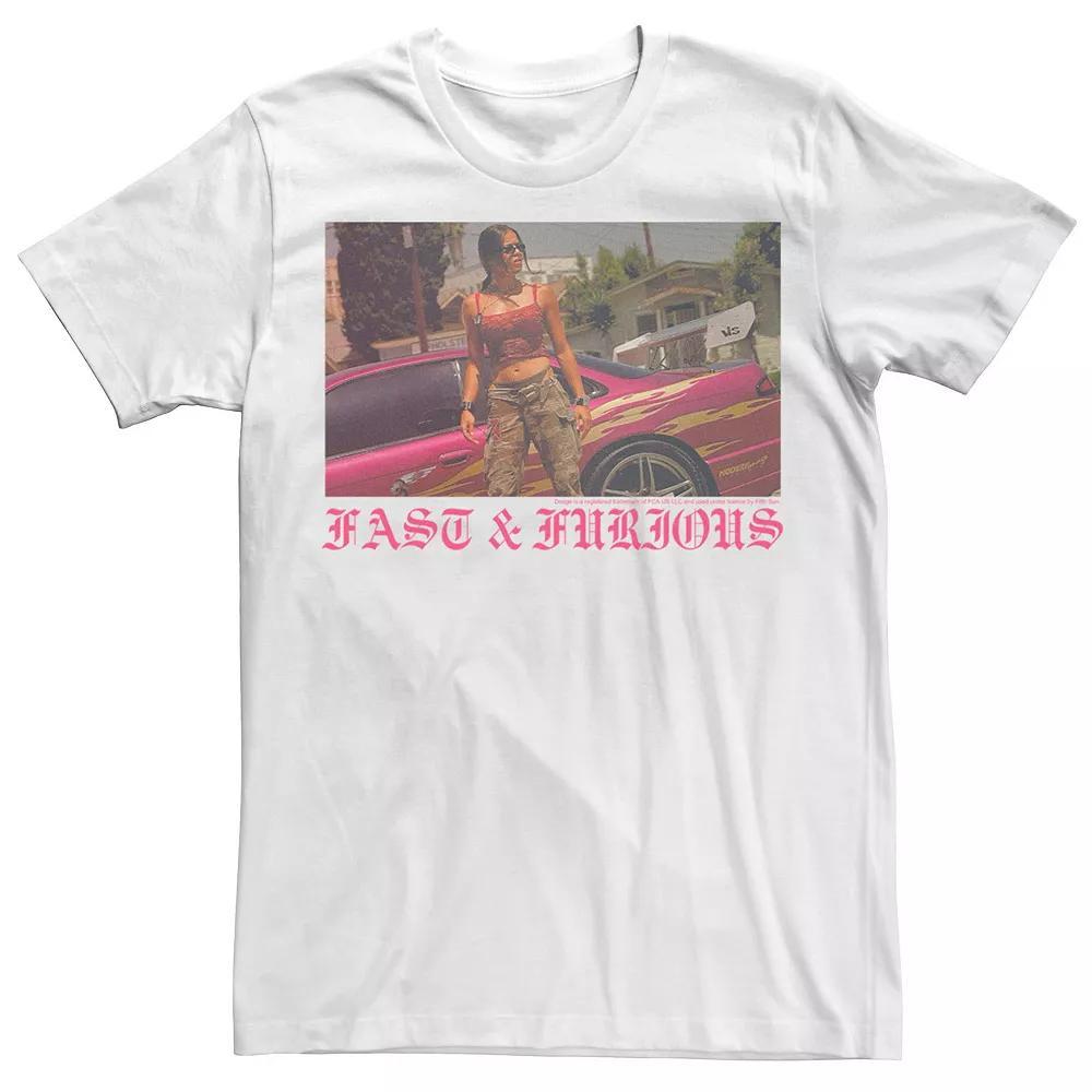 Men's Fast & Furious Pink Letty Ortiz Graphic Tee,  Product Image