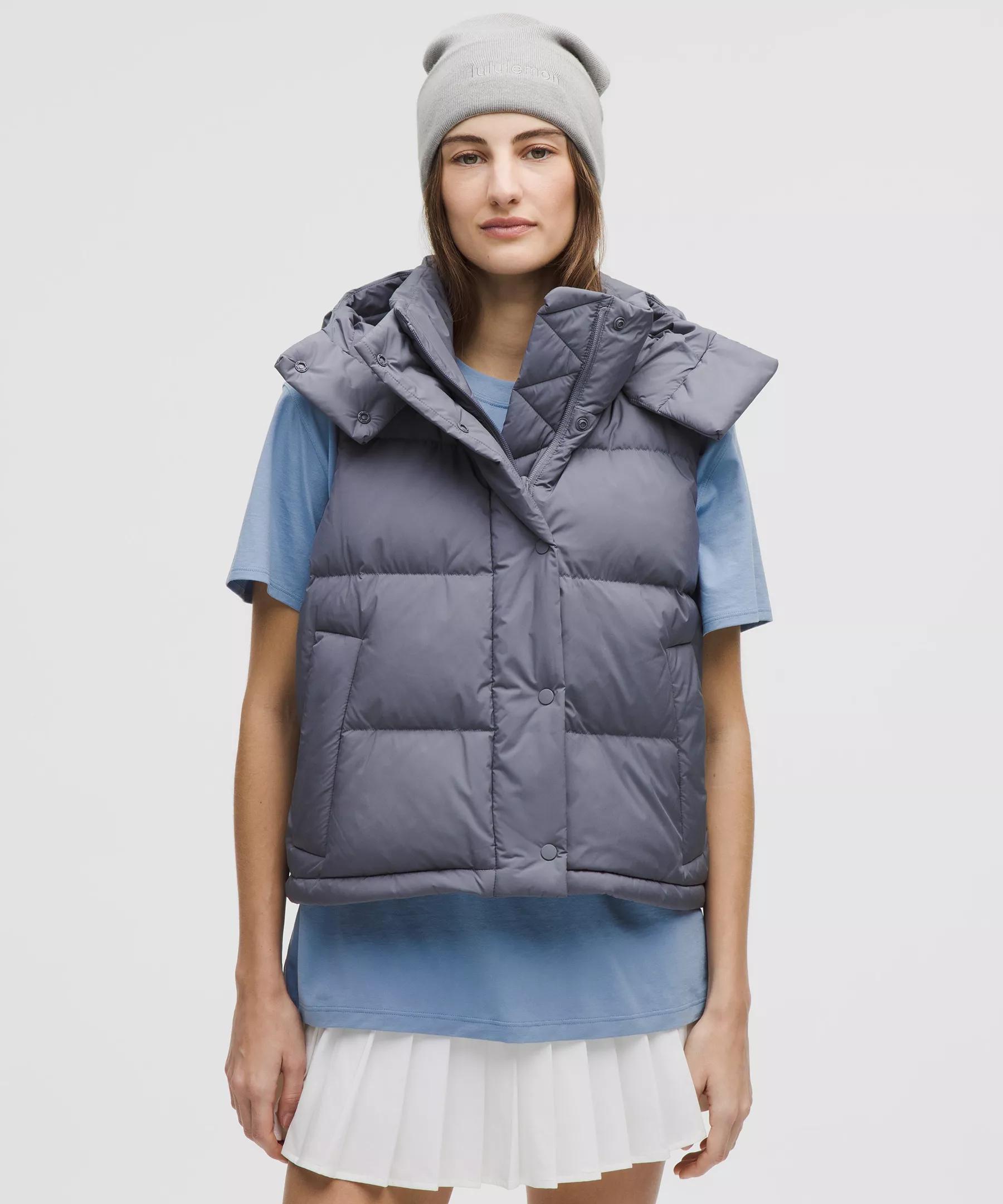 Wunder Puff 600-Down-Fill Cropped Vest Product Image