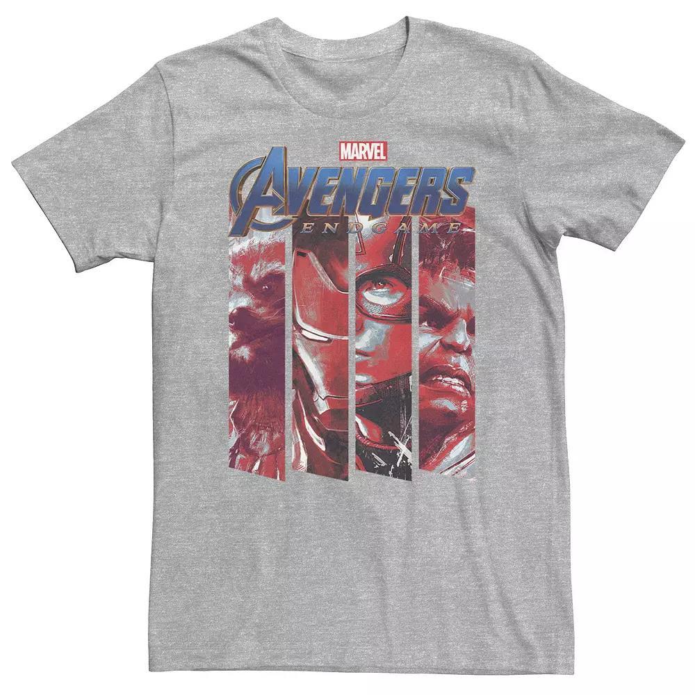 Big & Tall Marvel Avengers Endgame Red Tint Panels Tee, Men's,  Product Image
