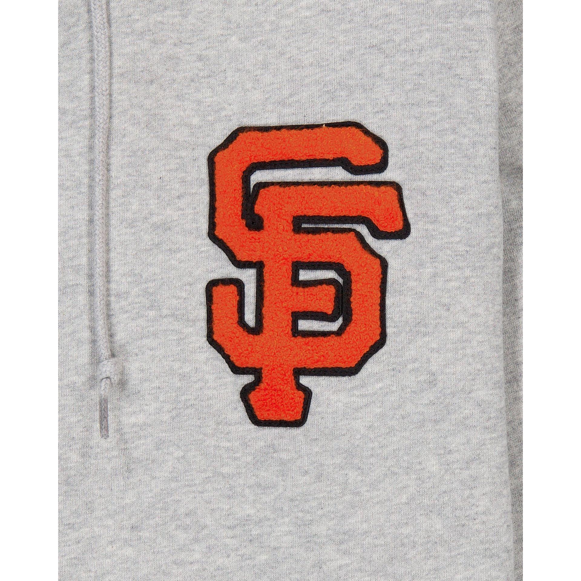 San Francisco Giants Gray Logo Select Full-Zip Hoodie Male Product Image