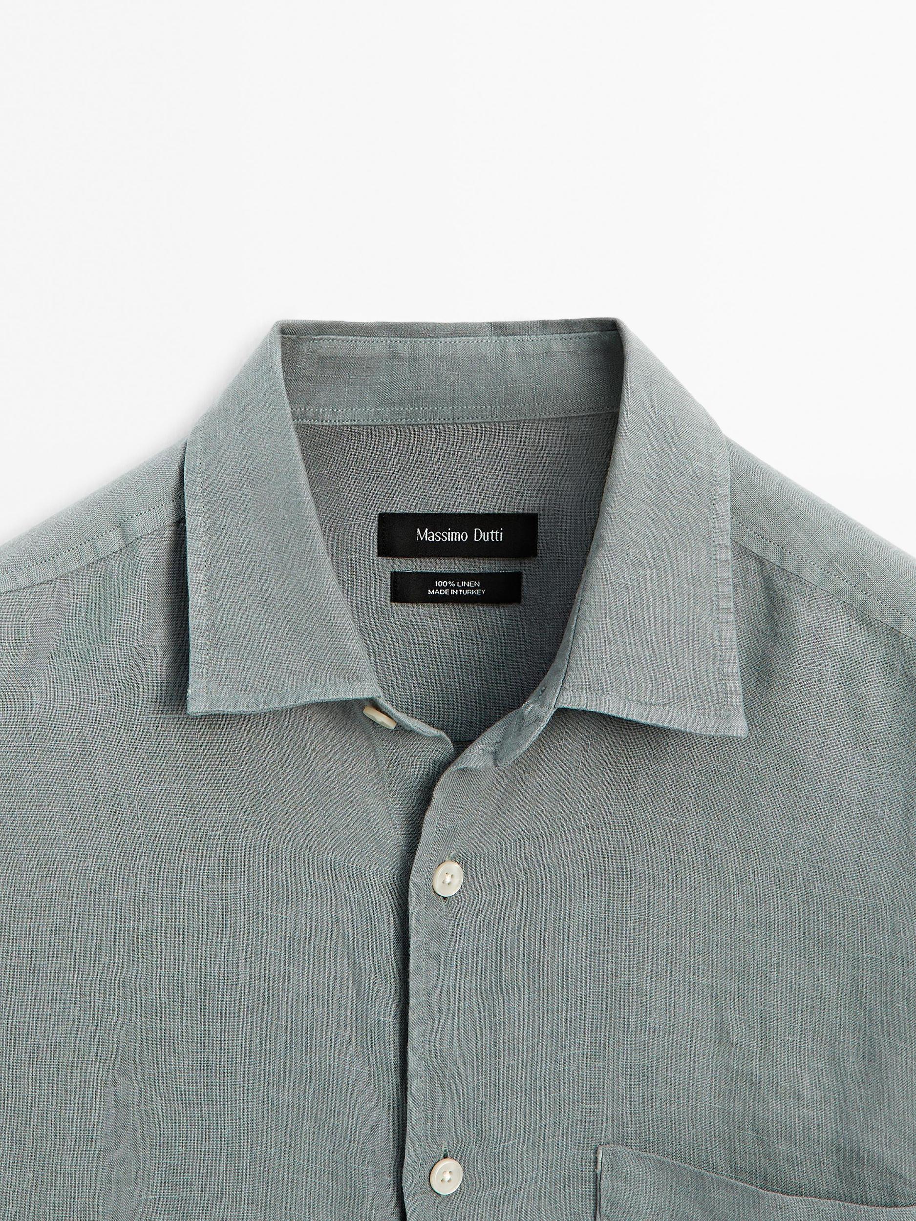 Regular fit shirt with pocket detail Product Image