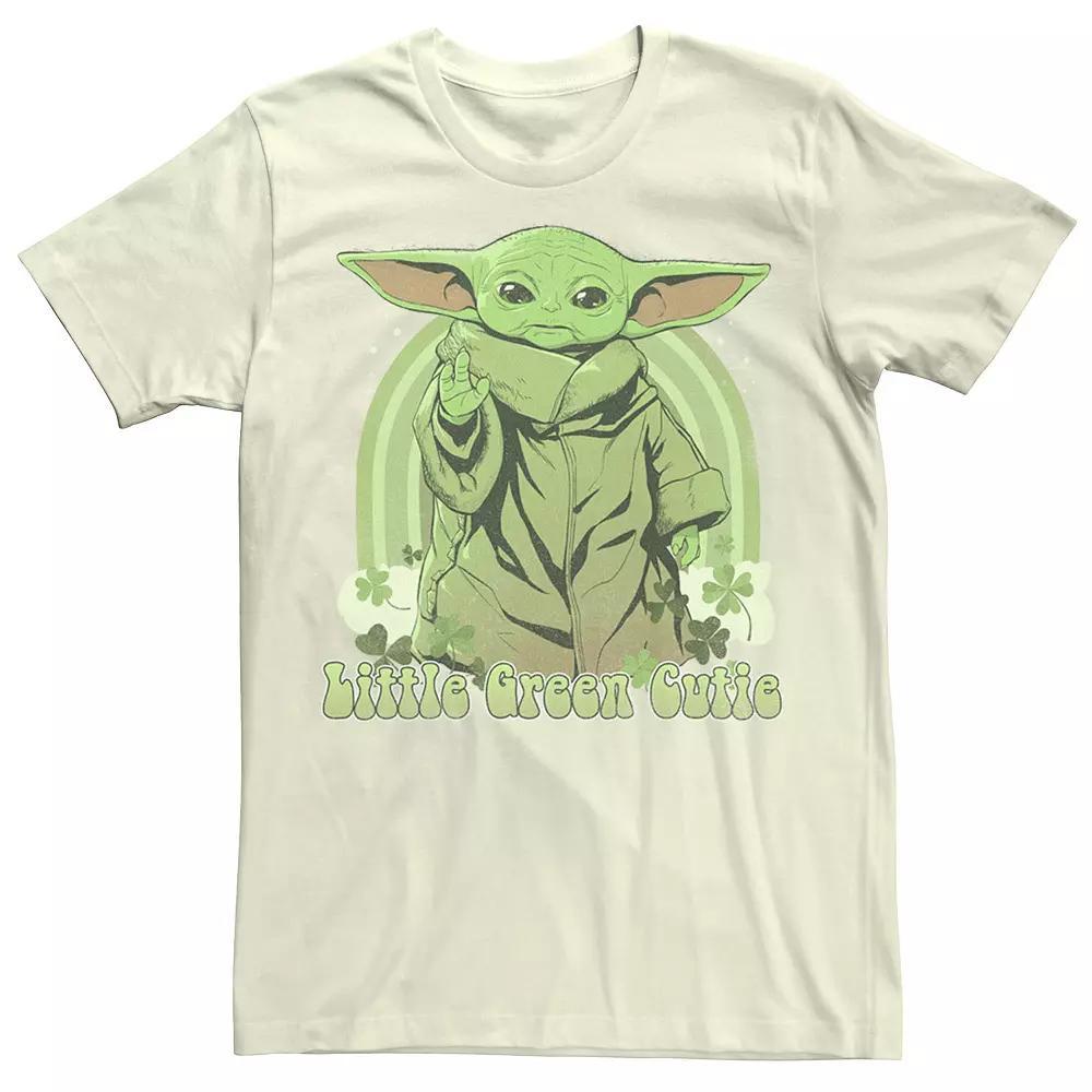 Men's Star Wars The Mandalorian Little Green Guy Tee,  Product Image