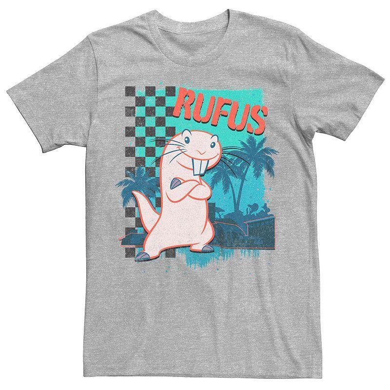 Men's Disney's Kim Possible Rufus Tee, Size: XL, Athletic Grey Product Image