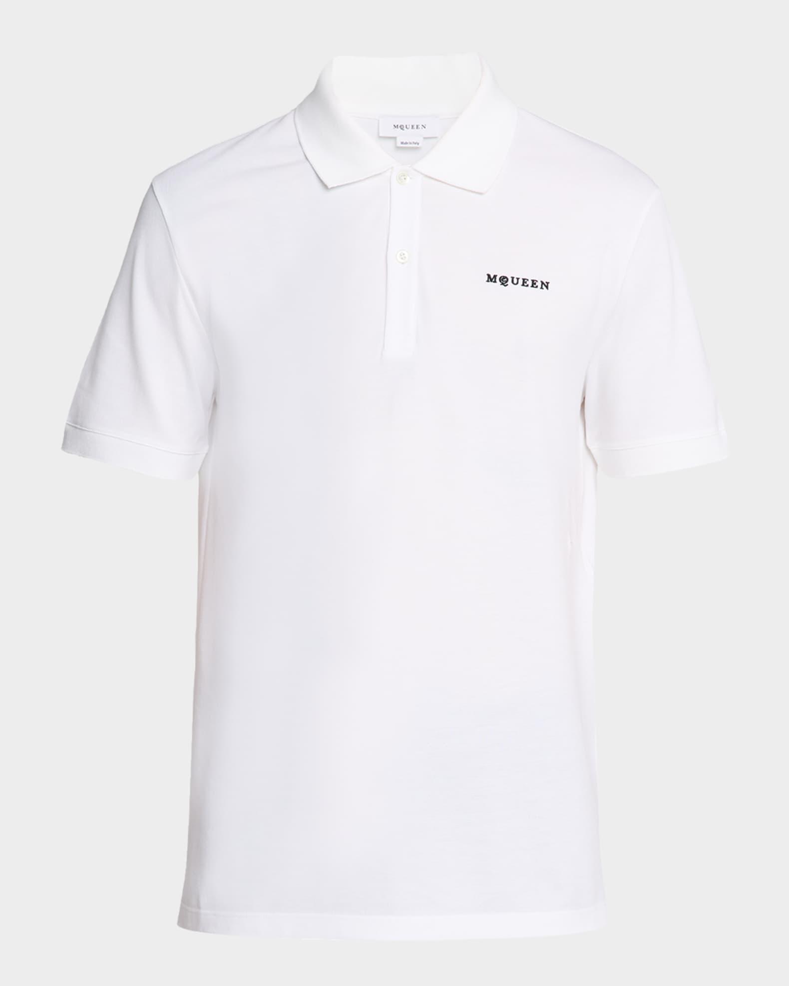 Men's Embroidered Logo Pique Polo Shirt Product Image