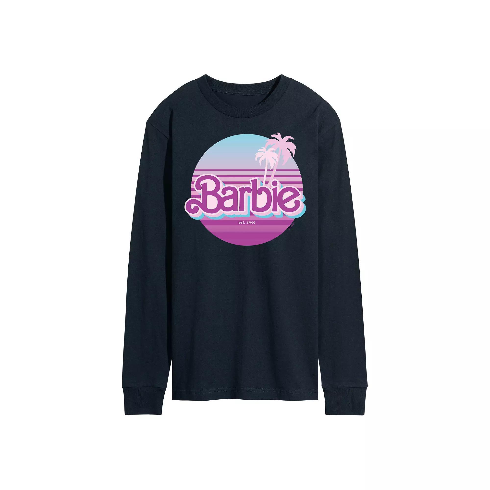 Men's Barbie Dream Summer Retro Sunset Long Sleeve,  Product Image