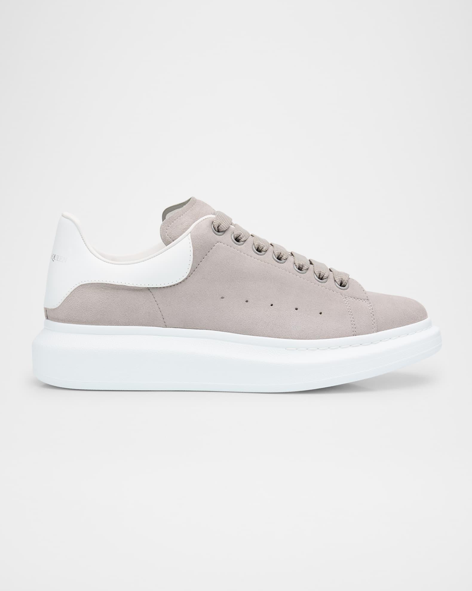 Men's Oversized Suede Low-Top Sneakers Product Image