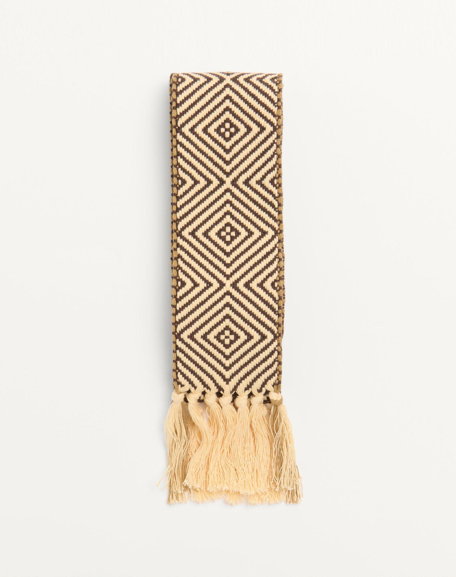Antibes Cotton Scarf With Fringe Product Image