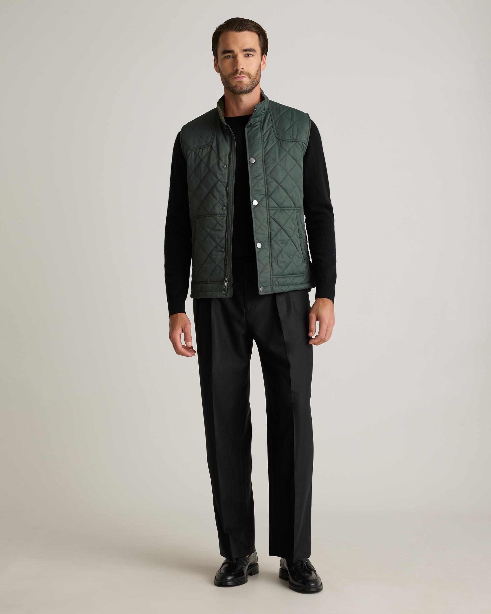 Quince | Men's Featherless Quilted Vest Nylon Product Image