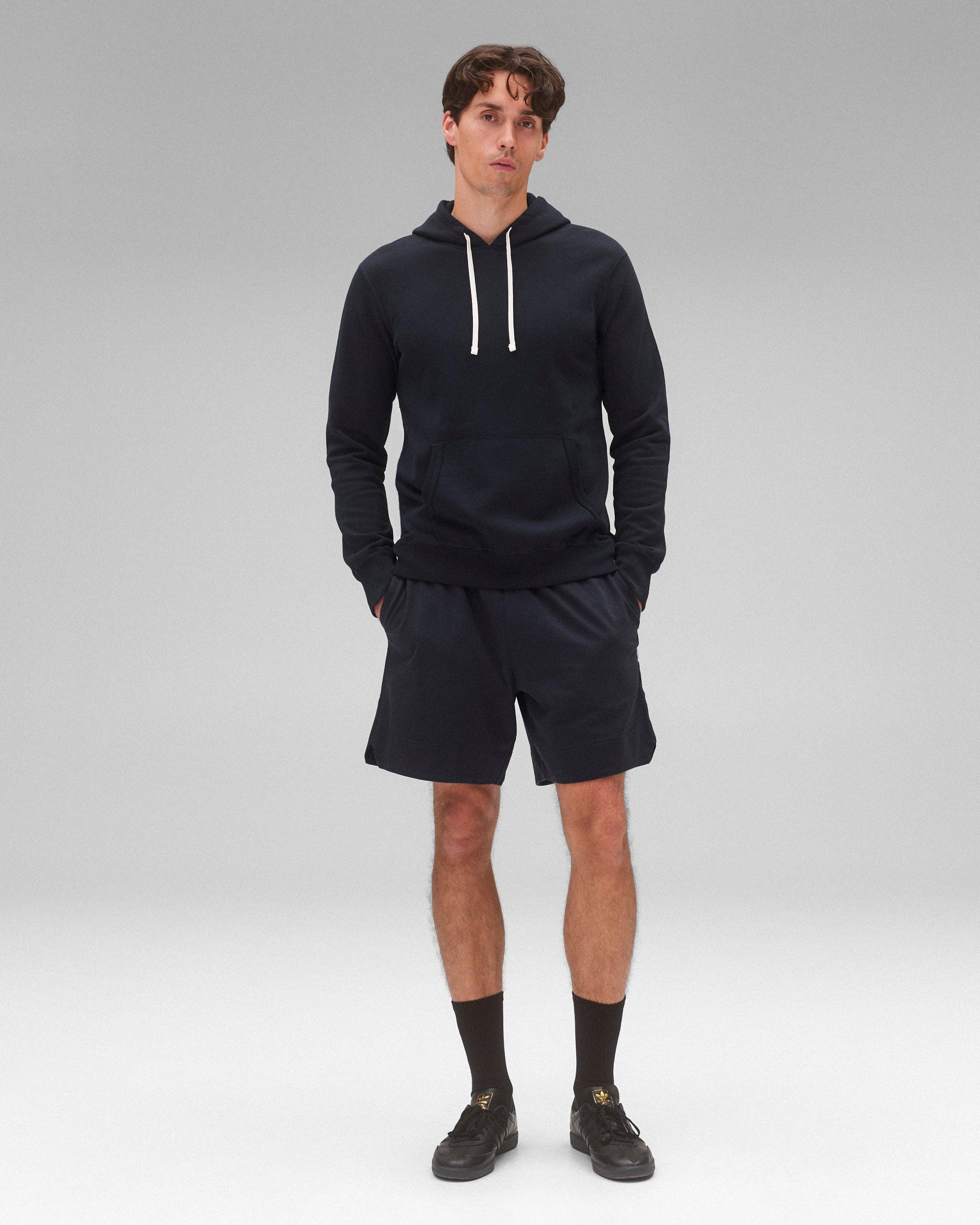 Midweight Terry Slim Hoodie Male Product Image