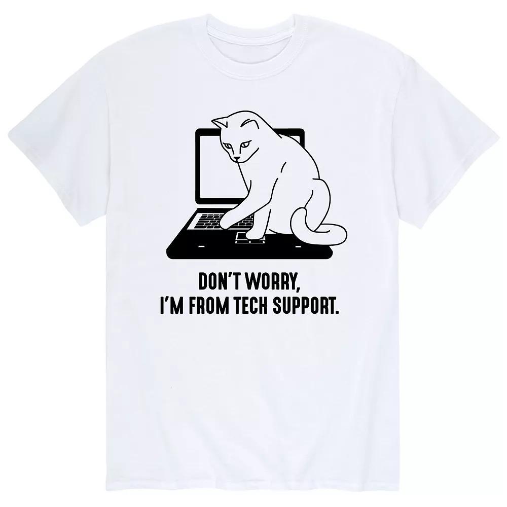 Men's I'm From Tech Support Tee,  Product Image
