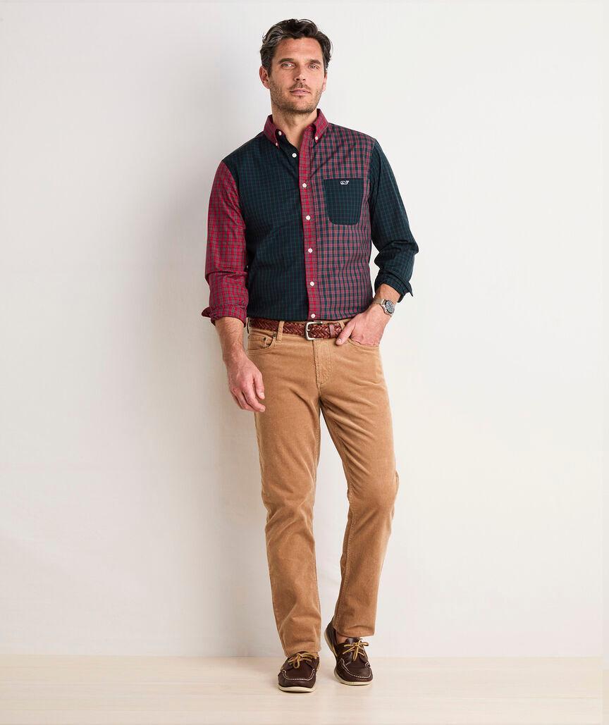 Stretch Poplin Tartan Shirt Product Image