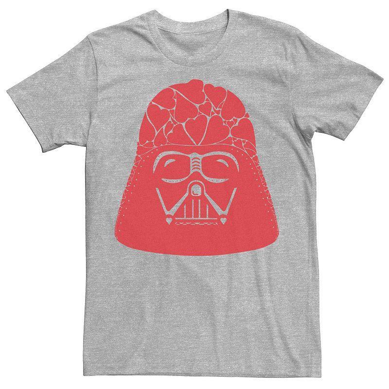 Men's Star Wars Valentine's Day Darth Vader Heart Fill Tee,  Product Image