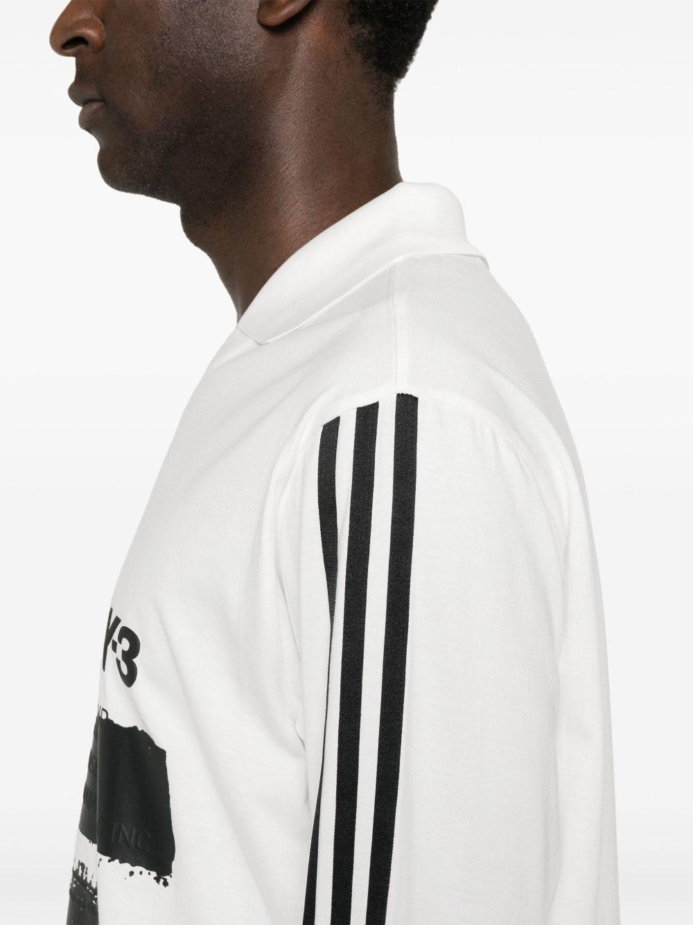 x adidas logo-print polo shirt Product Image