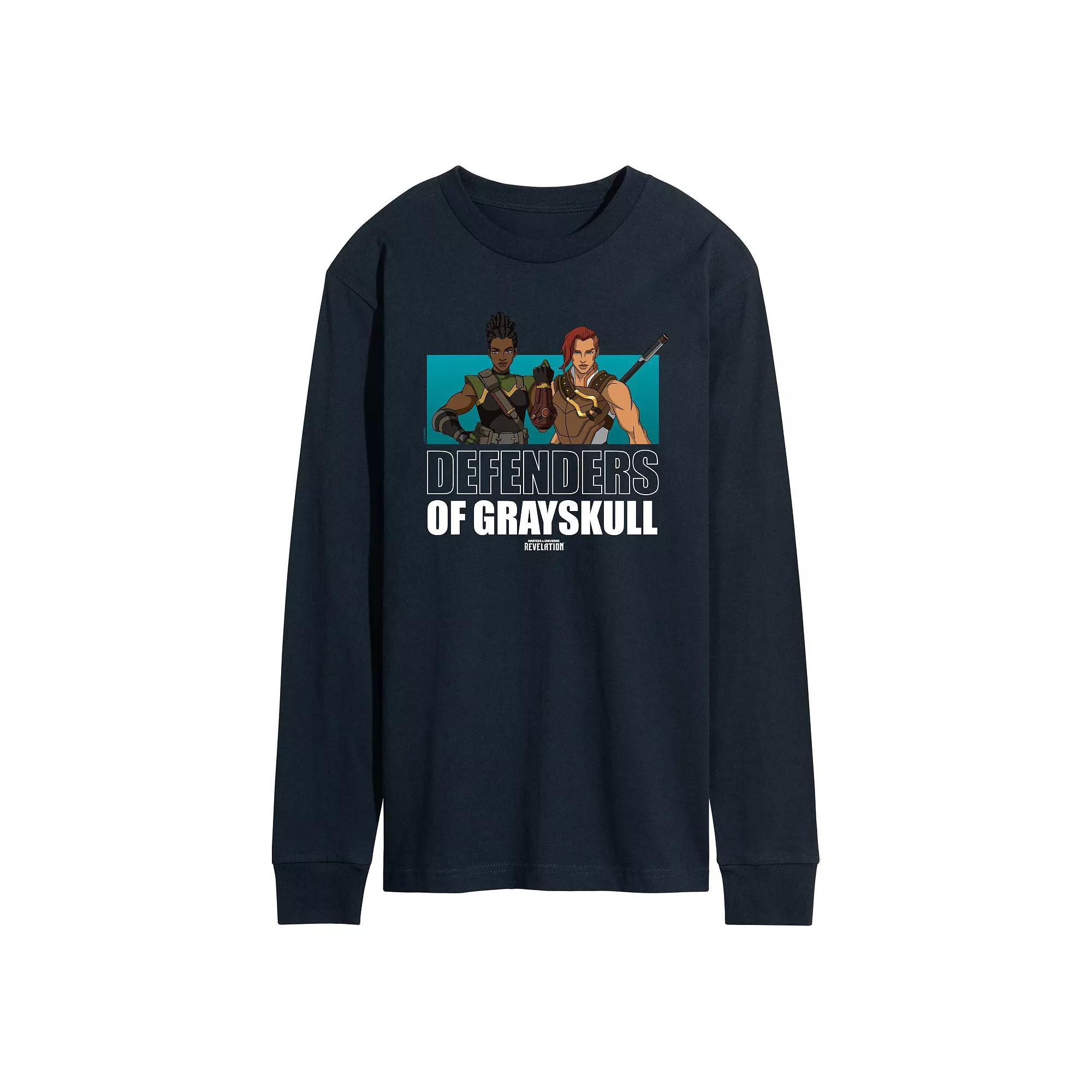 Men's He-Man Masters of the Universe Long Sleeve Graphic Tee,  Product Image