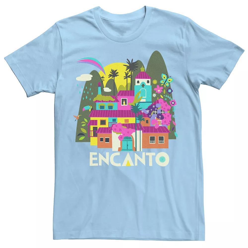 Disney's Encanto Men's Village Portrait Tee, Size: XXL, Light Blue Product Image