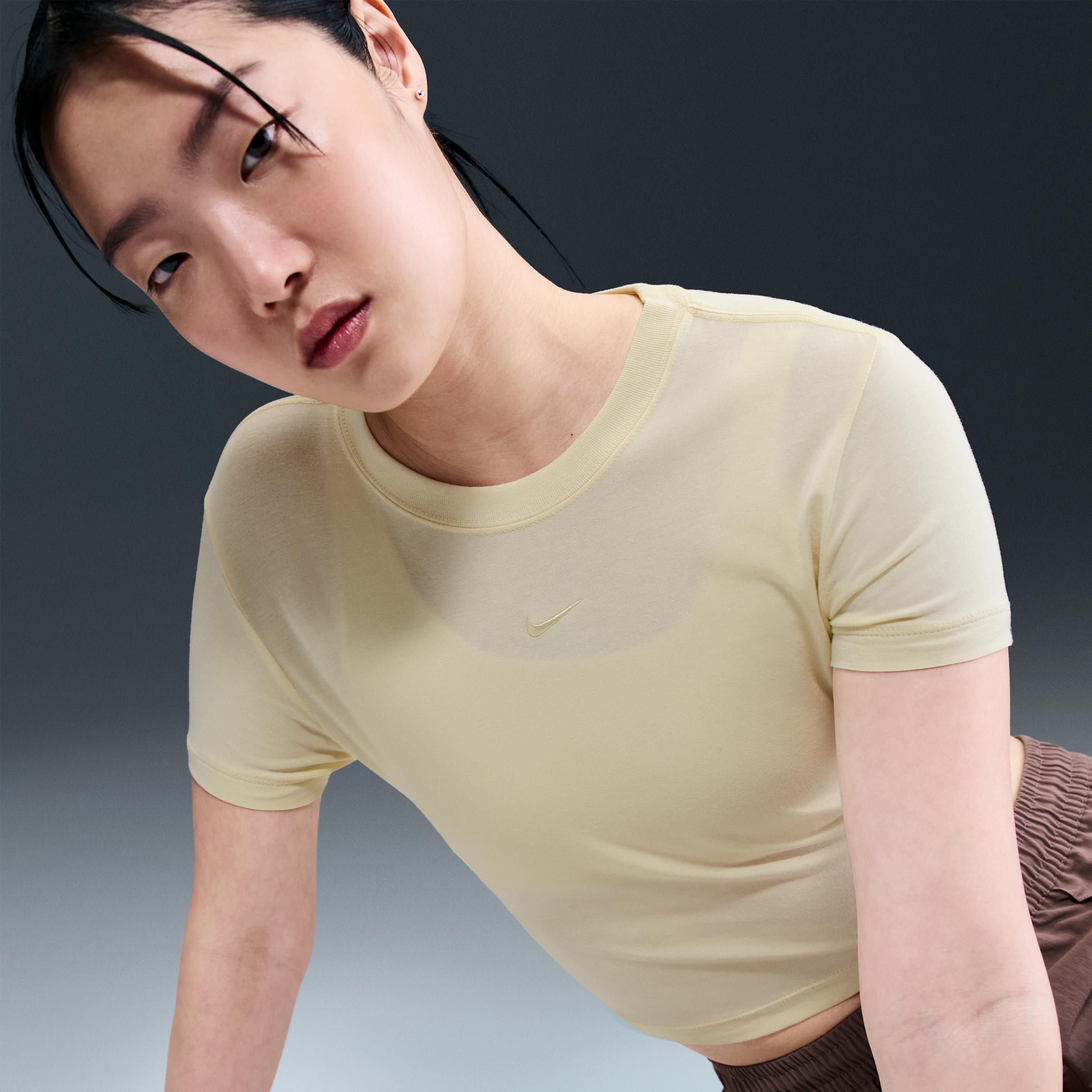 Women's Nike Sportswear Chill Knit Cropped T-Shirt Product Image