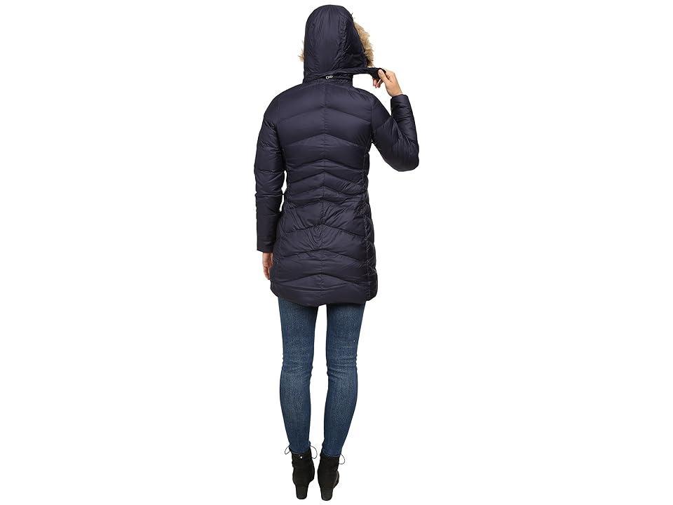 Womens Marmot Montreal Faux Fur Trimmed Removable Hood Down Parka Product Image