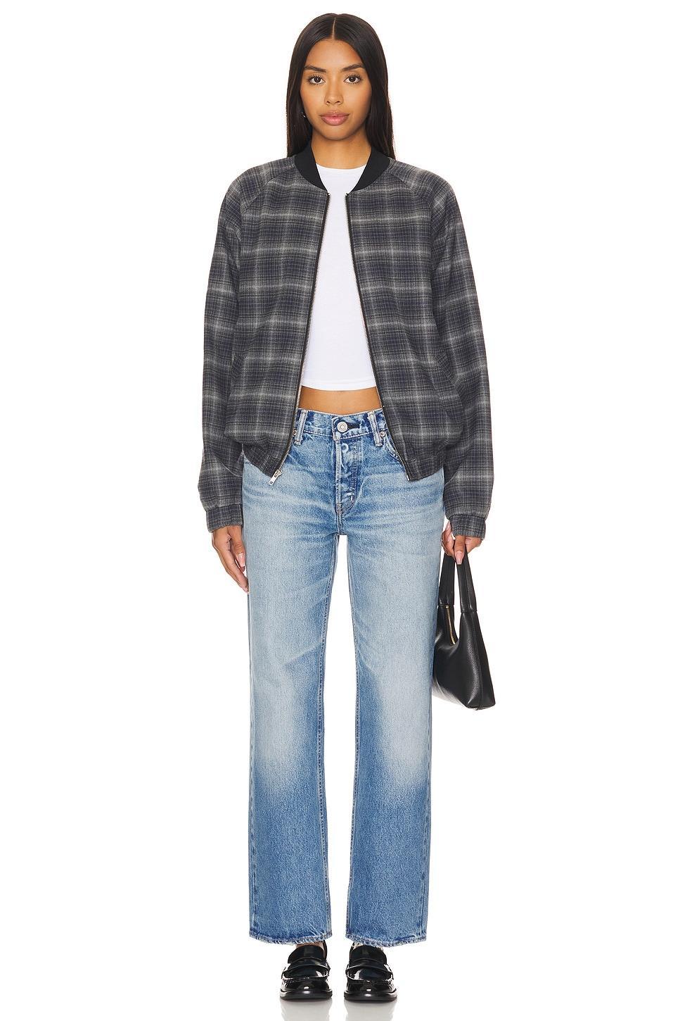 Plaid Bomber Jacket WAO Product Image