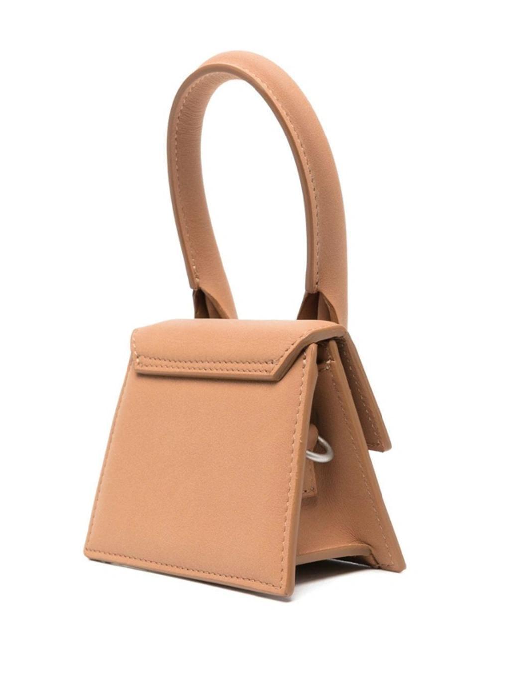 JACQUEMUS Le Chiquito Homme Mini Handbag In Brown Product Image