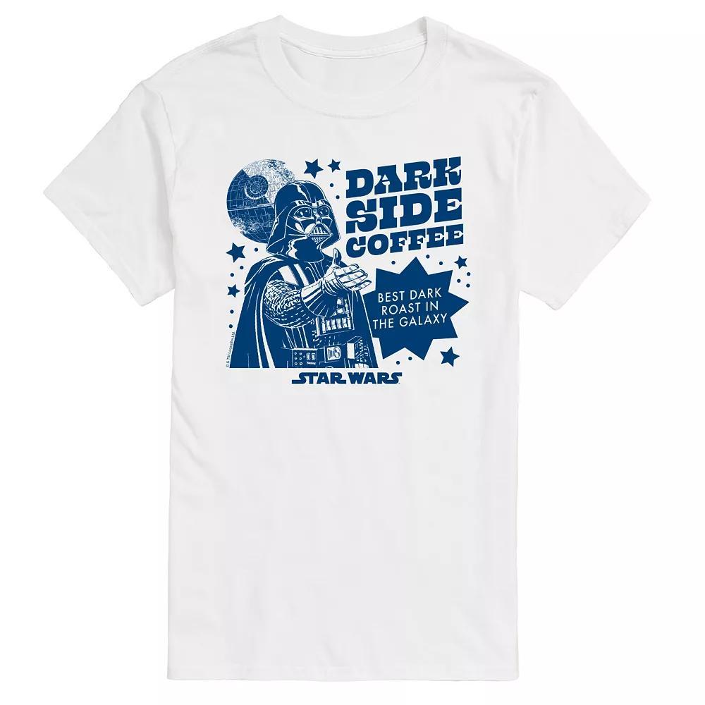 Big & Tall Star Wars Dark Side Coffee Graphic Tee, Men's,  Product Image
