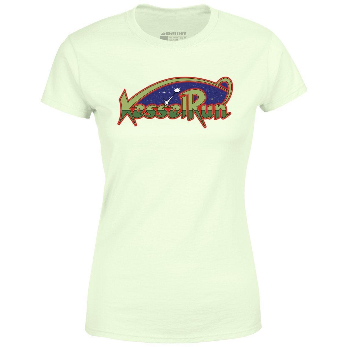 Kessel Run Galaga Mashup Parody - Women's T-Shirt Female Product Image