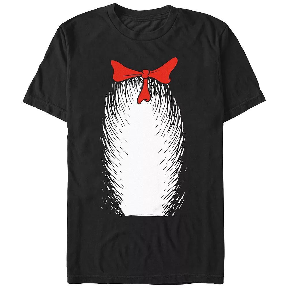 Men's Dr. Seuss The Cat In The Hat Costume Graphic Tee, Size: XL, Black Product Image