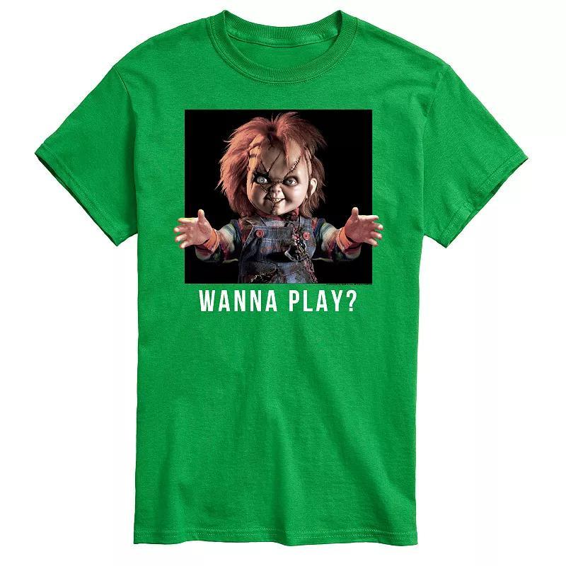 Big & Tall Chucky Play Graphic Tee, Men's,  Product Image