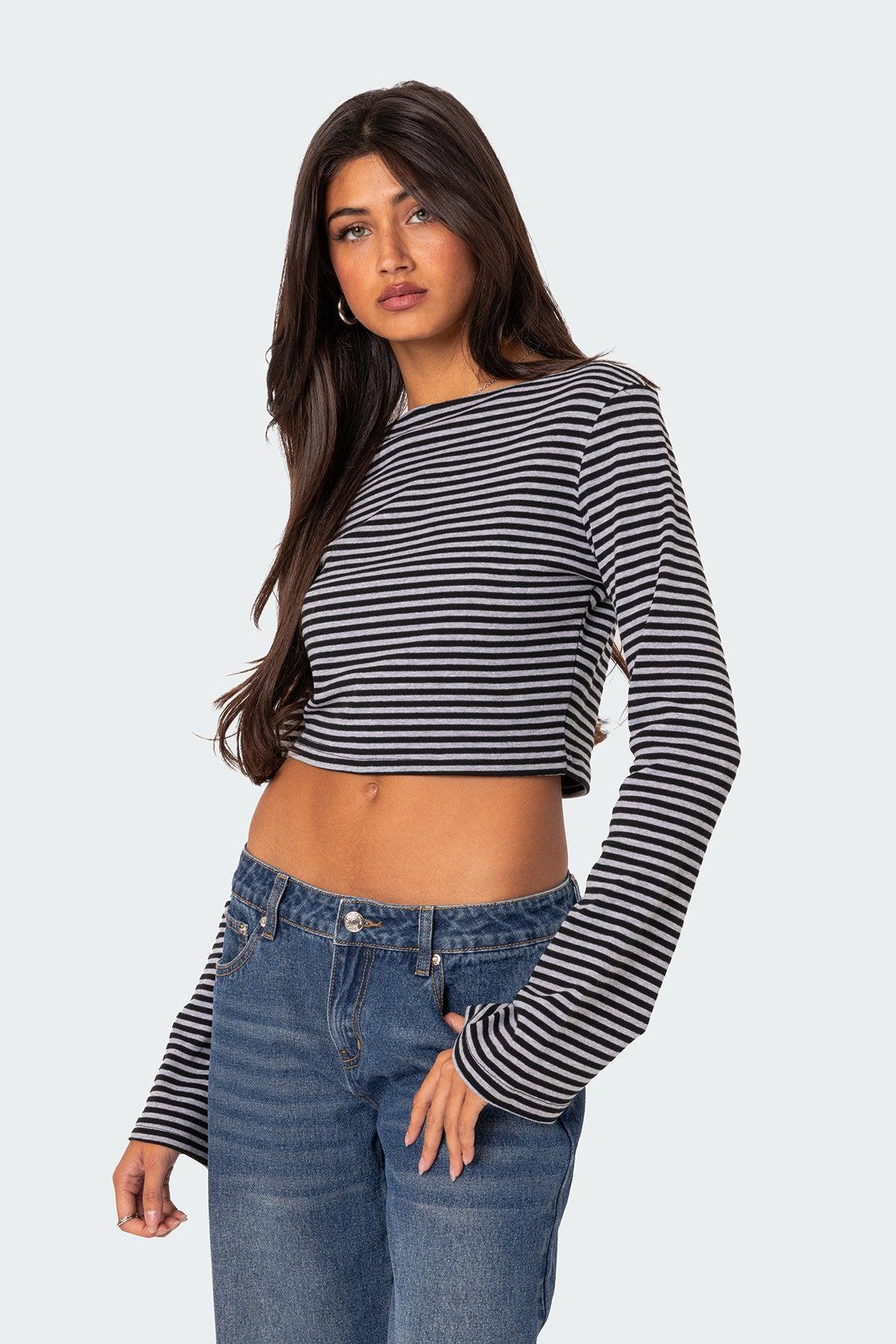 Charlee Striped Top Product Image