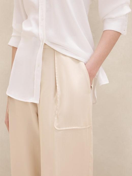 TENCEL™ Wide-Leg Pant Product Image