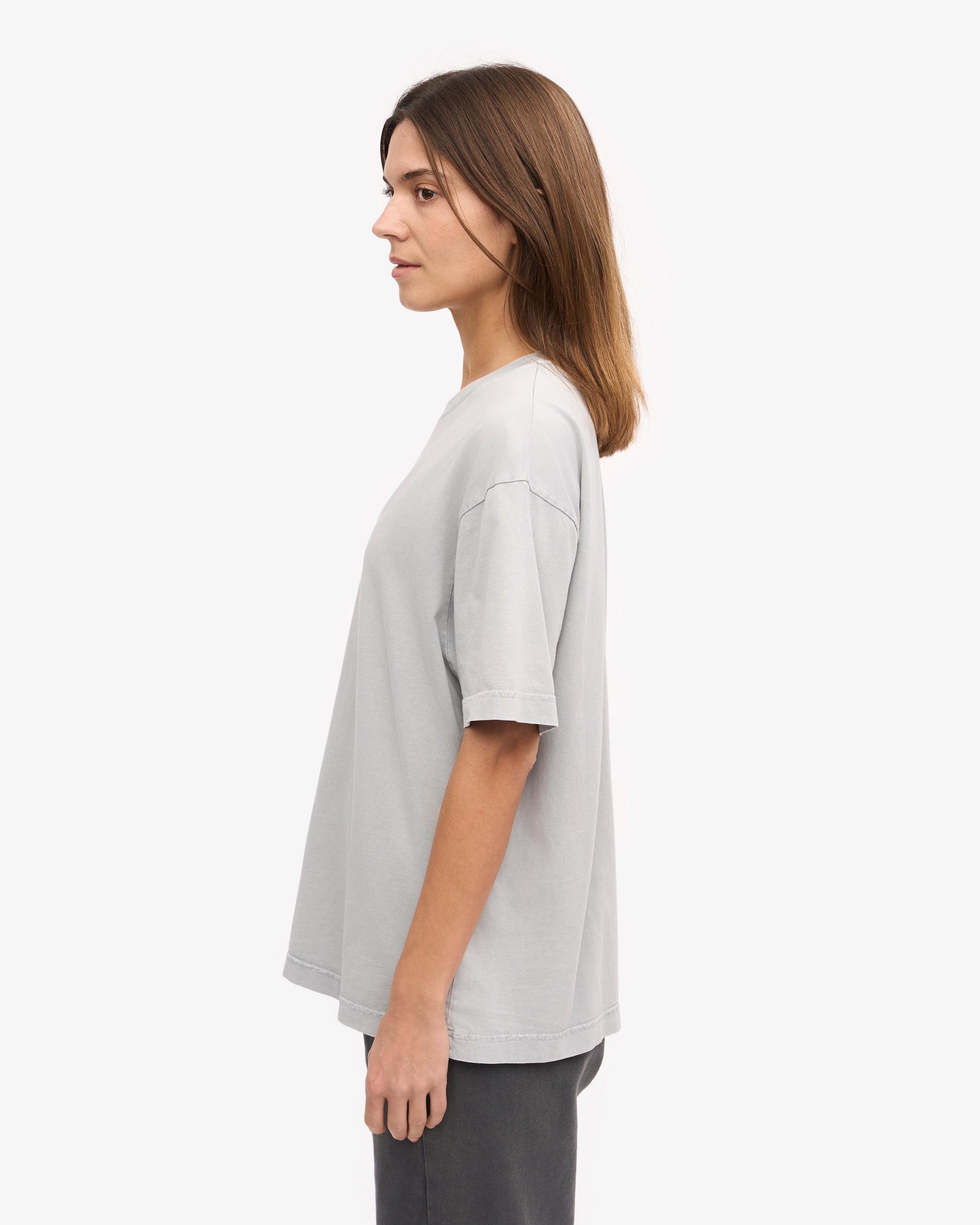 Oversized Organic T-Shirt - Faded Grey Product Image