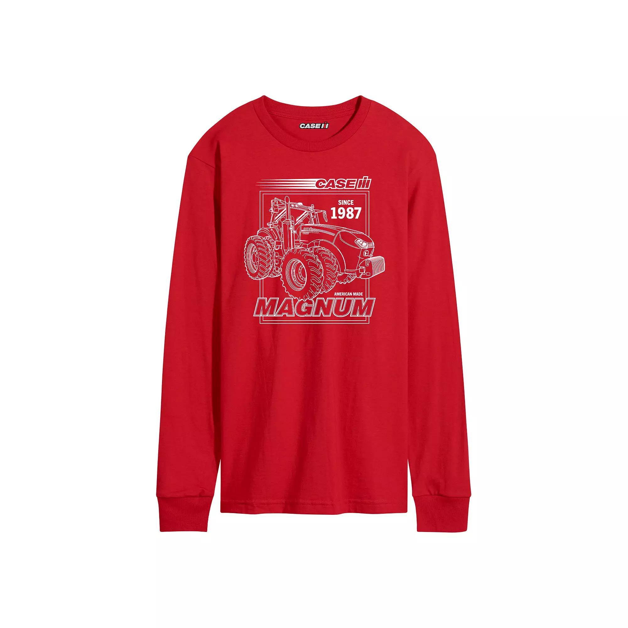 Men's Hot Stuff Little Devil Flame Heart Fleece Sweatshirt,  Product Image