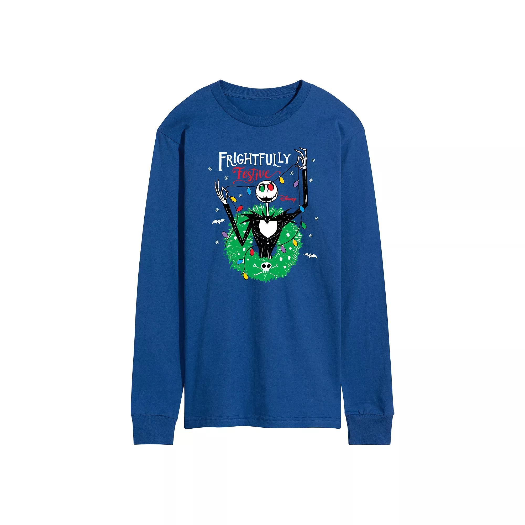 Disney's The Nightmare Before Christmas Frightfully Festive Tee, Men's,  Product Image