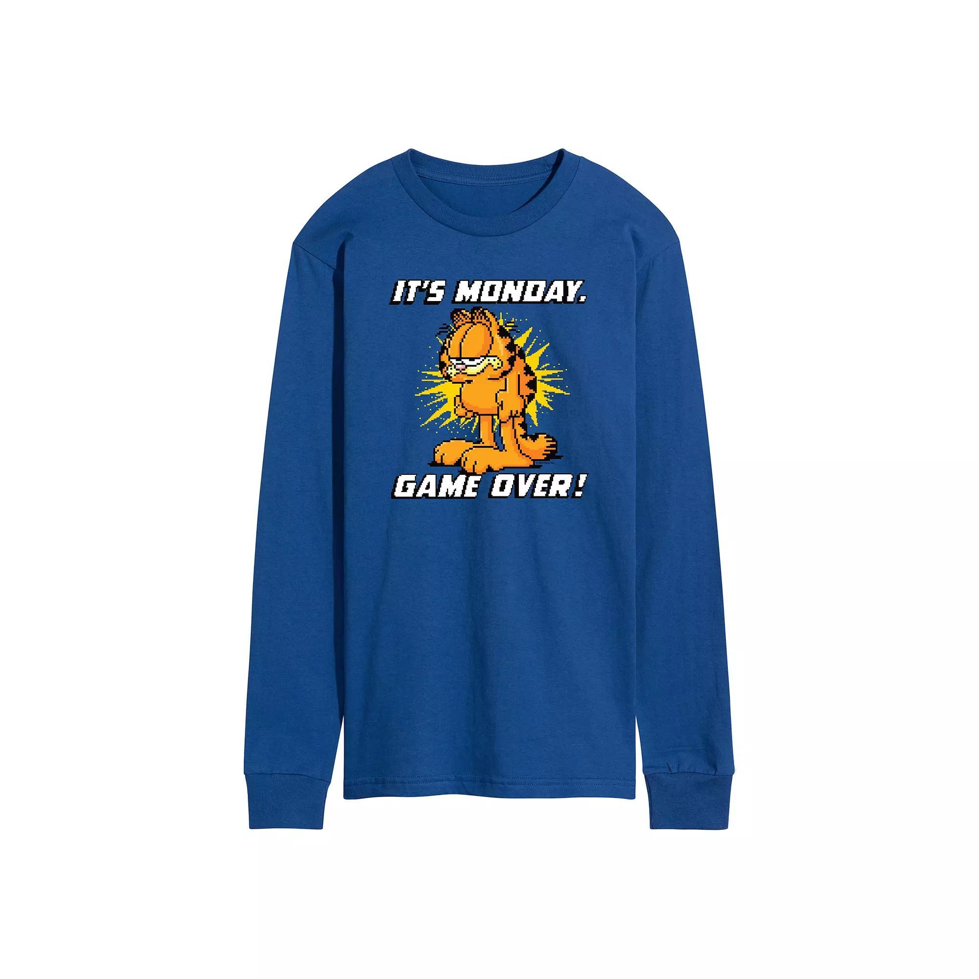 Disney's Mickey Mouse & Friends Donald Duck Men's Bah Humbug Long Sleeve Graphic Tee,  Product Image