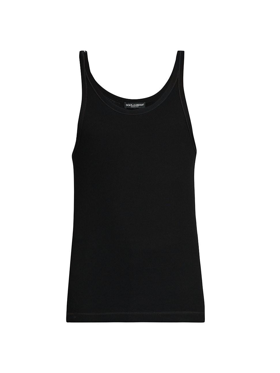 Mens Costina Cotton Ribbed Tank Product Image