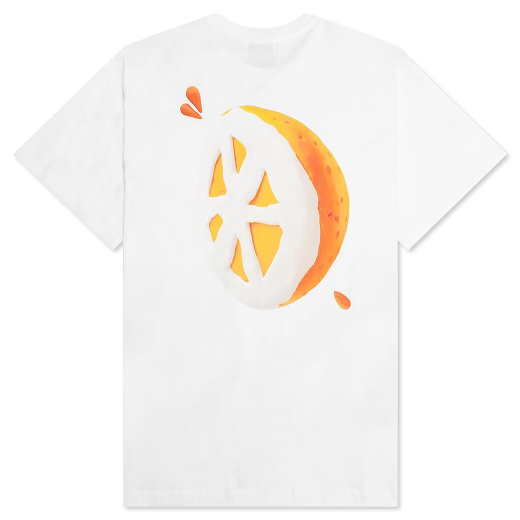 JWA Orange Print T-Shirt - White Male Product Image