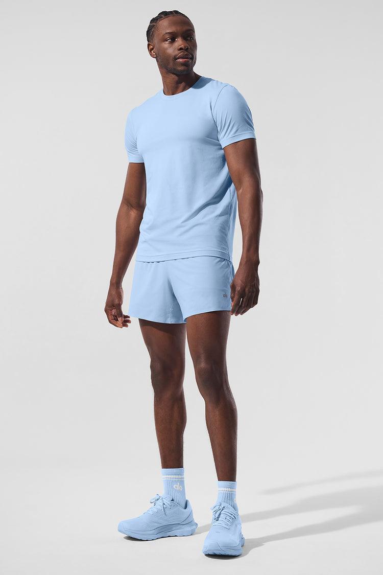 Conquer Reform Crewneck Short Sleeve - Seashell Blue Product Image