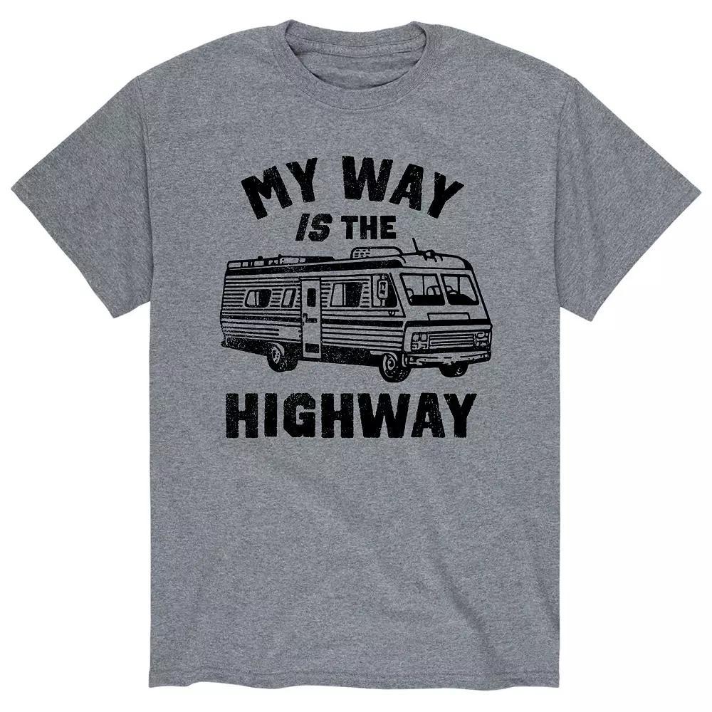 Men's My' Way Is The Highway Tee,  Product Image