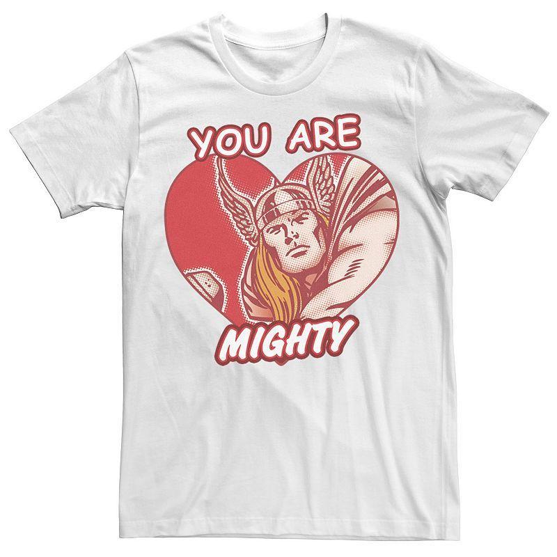 Mens Marvel Mighty Heart Comic Tee Product Image