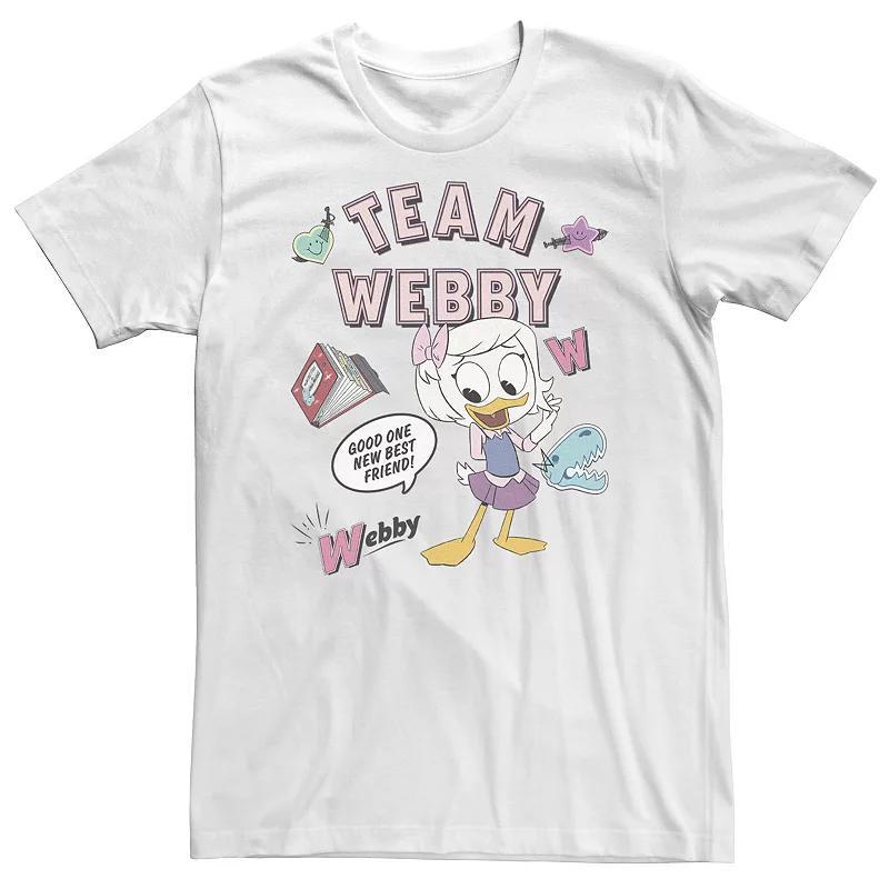 Big & Tall Disney DuckTales Team Webby Collage Tee, Men's,  Product Image