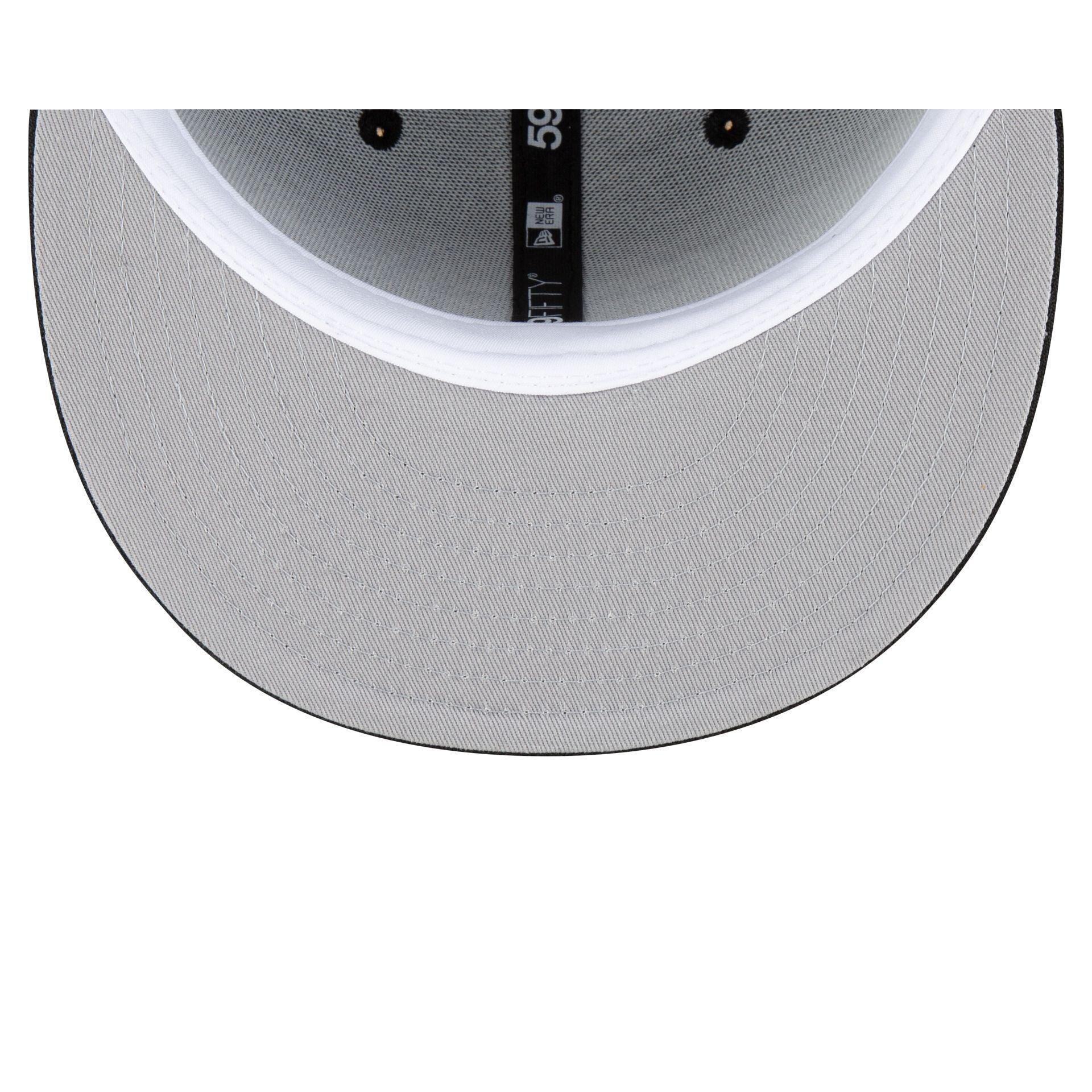 Howard Bison Black on Black 59FIFTY Fitted Hat Male Product Image