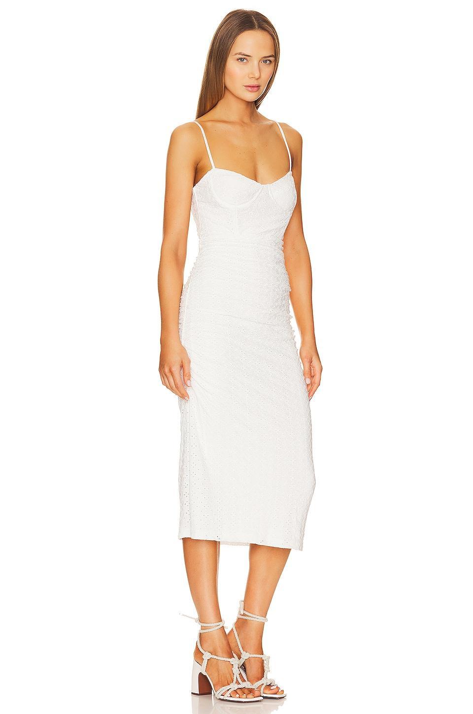 Moira Bustier Midi Dress JONATHAN SIMKHAI STANDARD Product Image