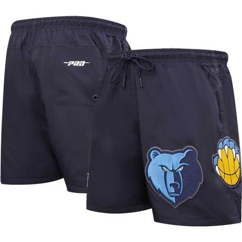 Mens Pro Standard Navy Memphis Grizzlies Classics Woven Shorts Product Image