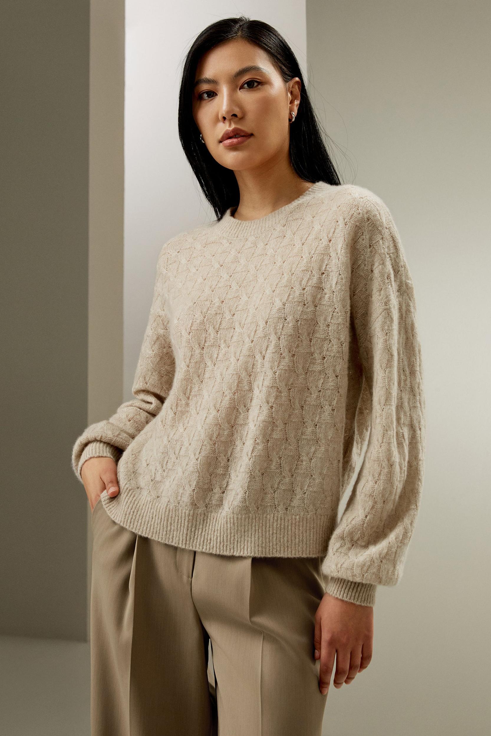 Silk-cashmere Blend Sweater Product Image