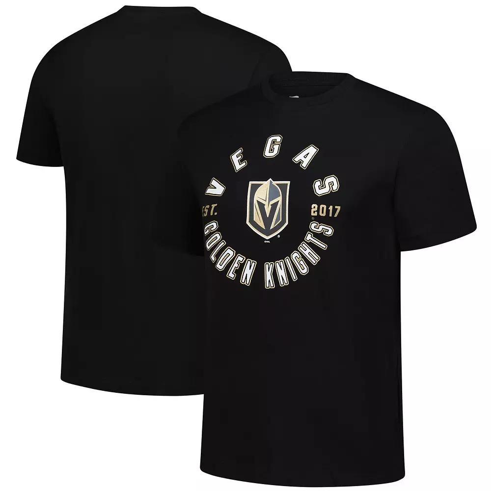 Men's Fanatics  Black Vegas Golden Knights Serve T-Shirt, Size: XL, Lvk Black Product Image