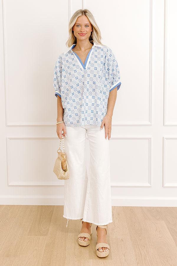 Graceful Smile Floral Top Product Image